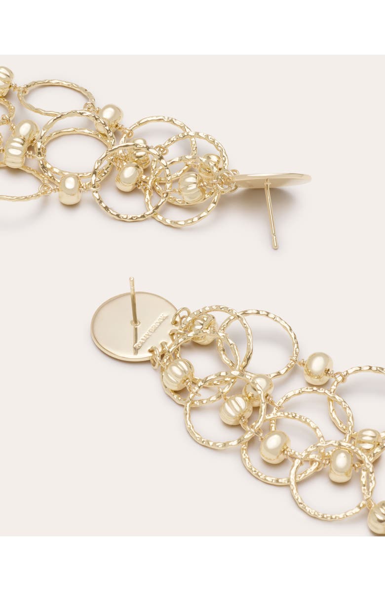 Ramy Brook Lila Beaded Chandelier Earrings, Alternate, color, Gold