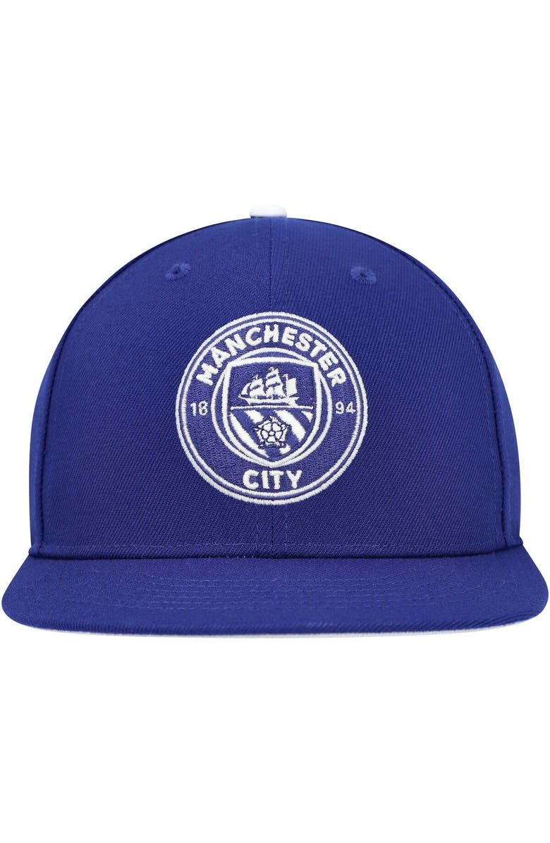 FAN INK Men's Royal Manchester City America's Game Snapback Hat, Alternate, color, Royal