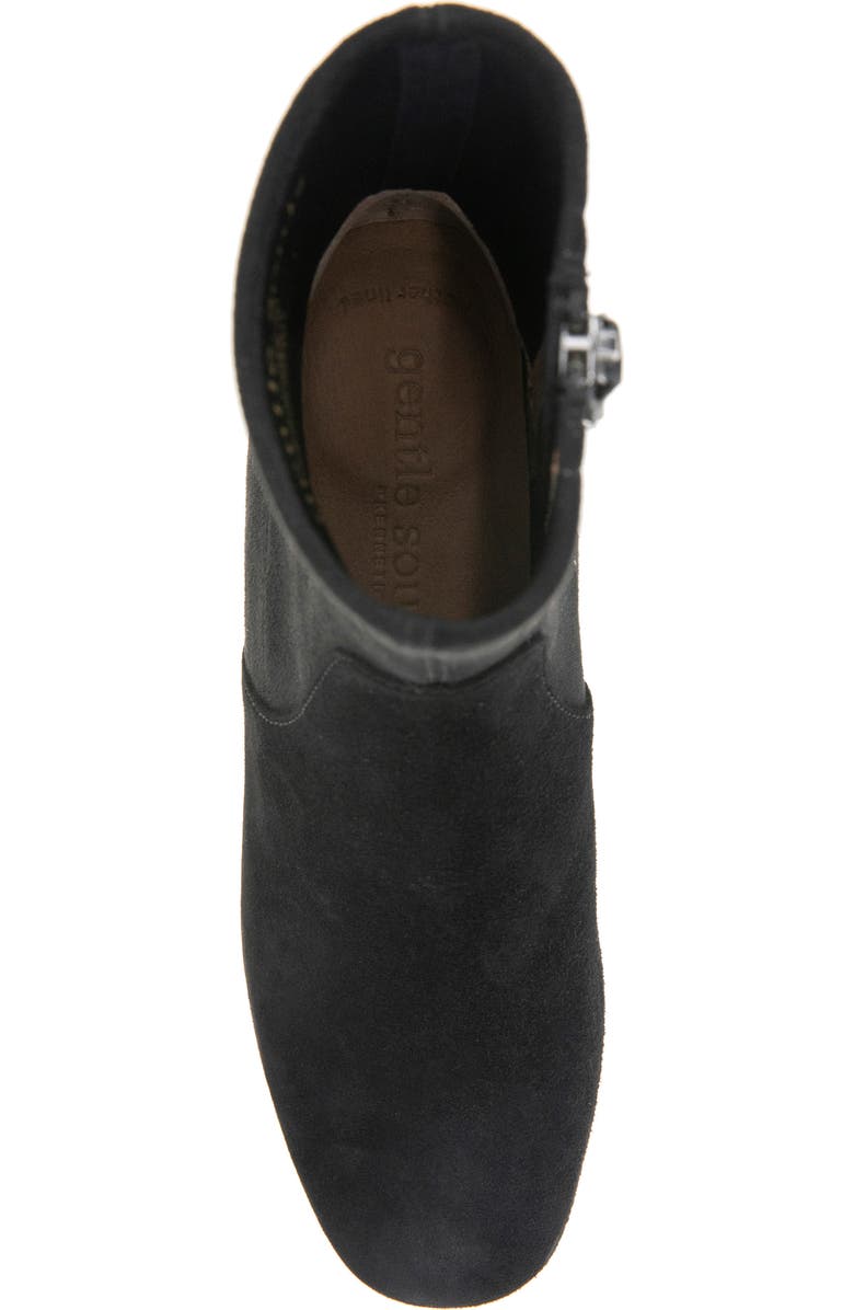 Gentle Souls Elly Bootie, Alternate, color, Black Suede
