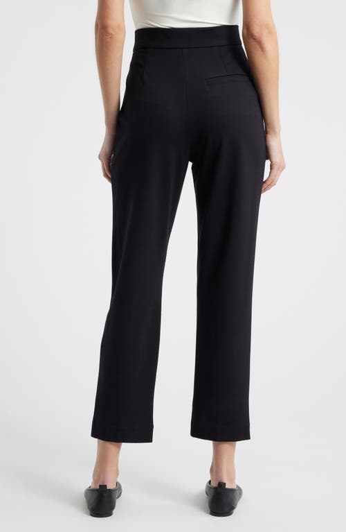 Wyeth Stretch Straight Leg Pants In Black