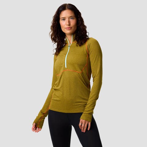 Pines Micrrid Ultra-Lt Baselayer 1/2-Zip Top - Women's