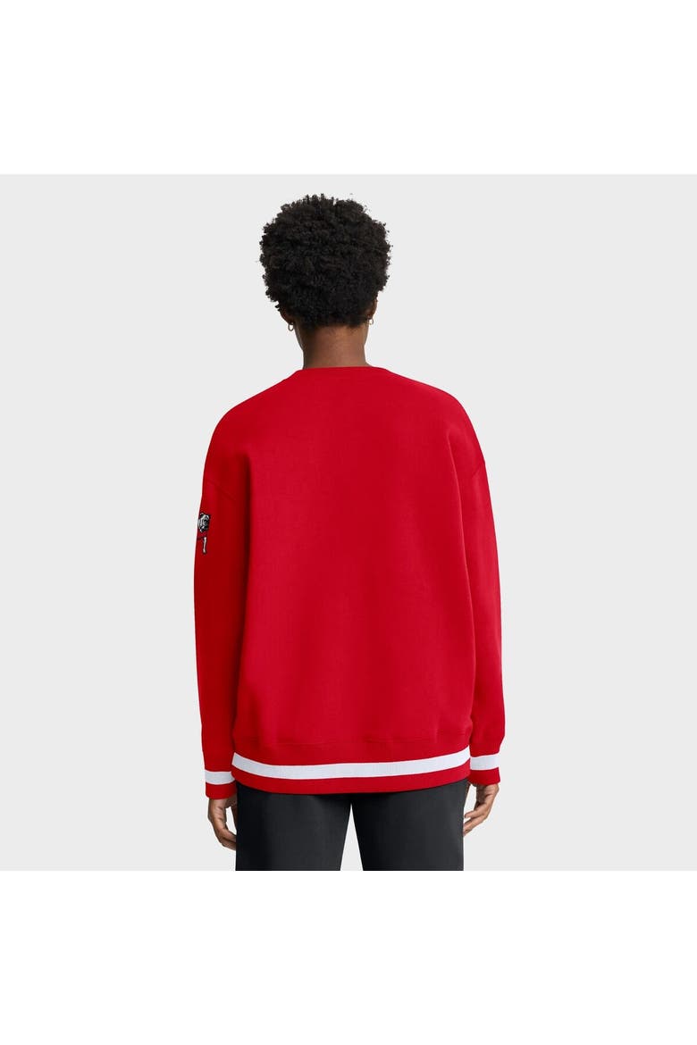 Women's Nike Red Georgia Bulldogs Oversized Legacy Phoenix Sweatshirt, Alternate, color, Red