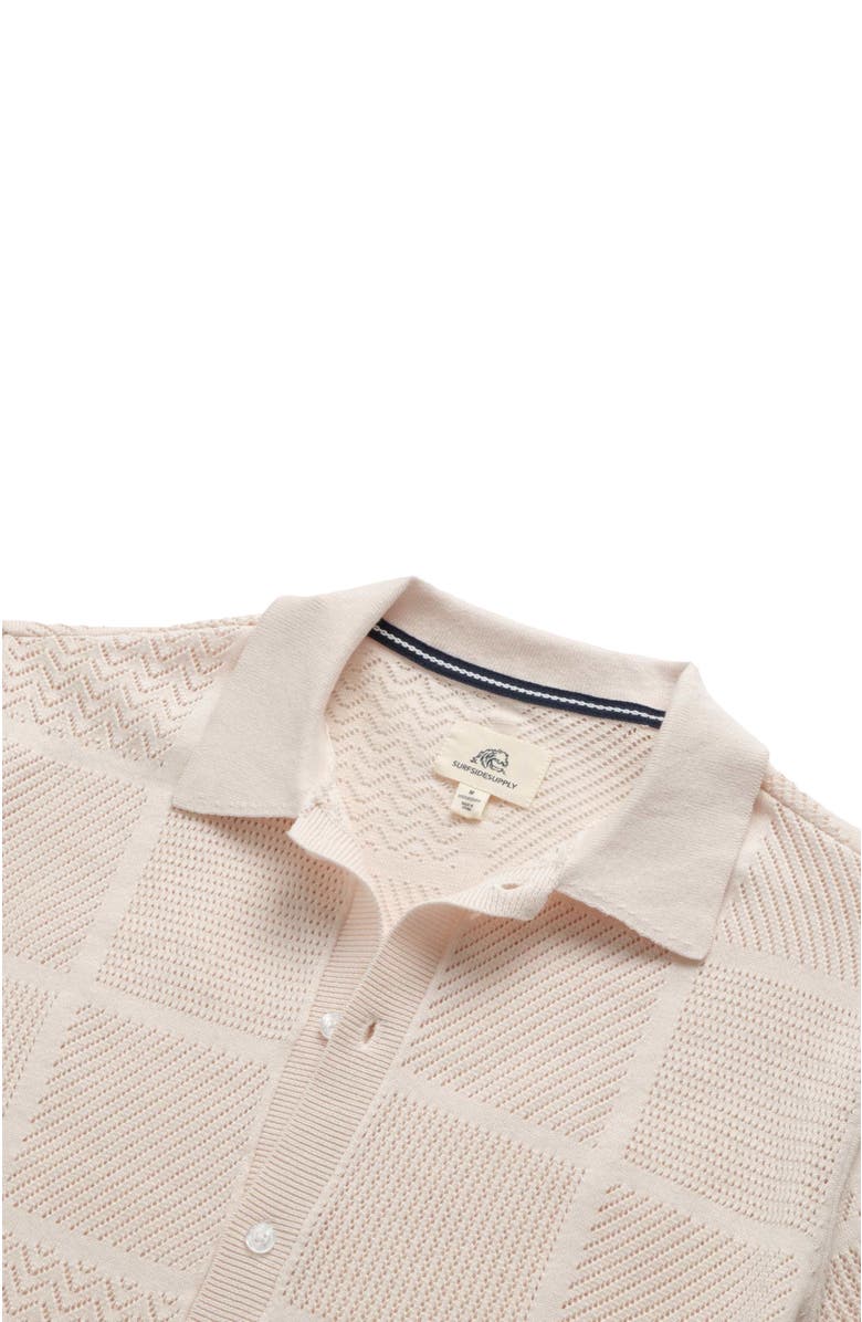 Surfside Supply Co. Brent Knit Sweater, Alternate, color, White Sand