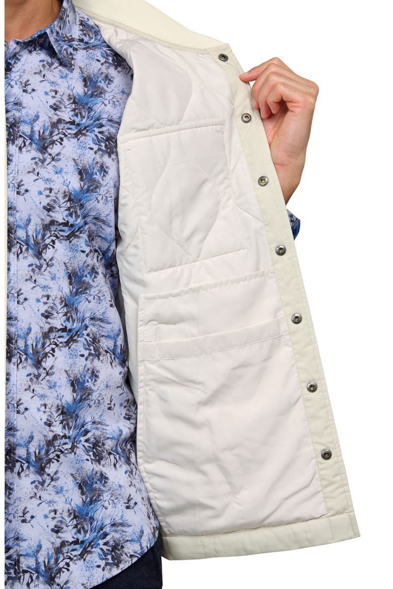 Solid Quilted Puffer Vest, Alternate, color, STONE