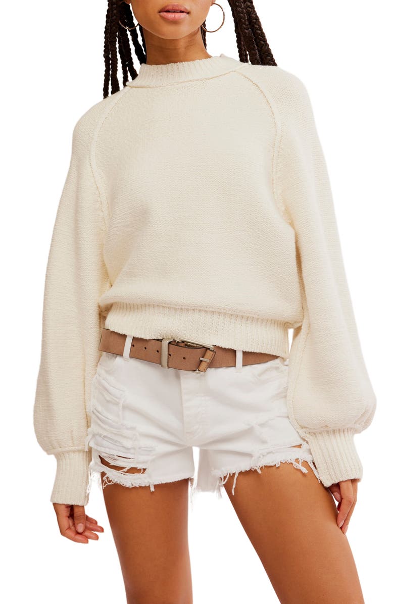 Free People Riley Mock Neck Sweater, Main, color, 