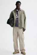 H&M Relaxed Fit Cotton Cargo Trousers