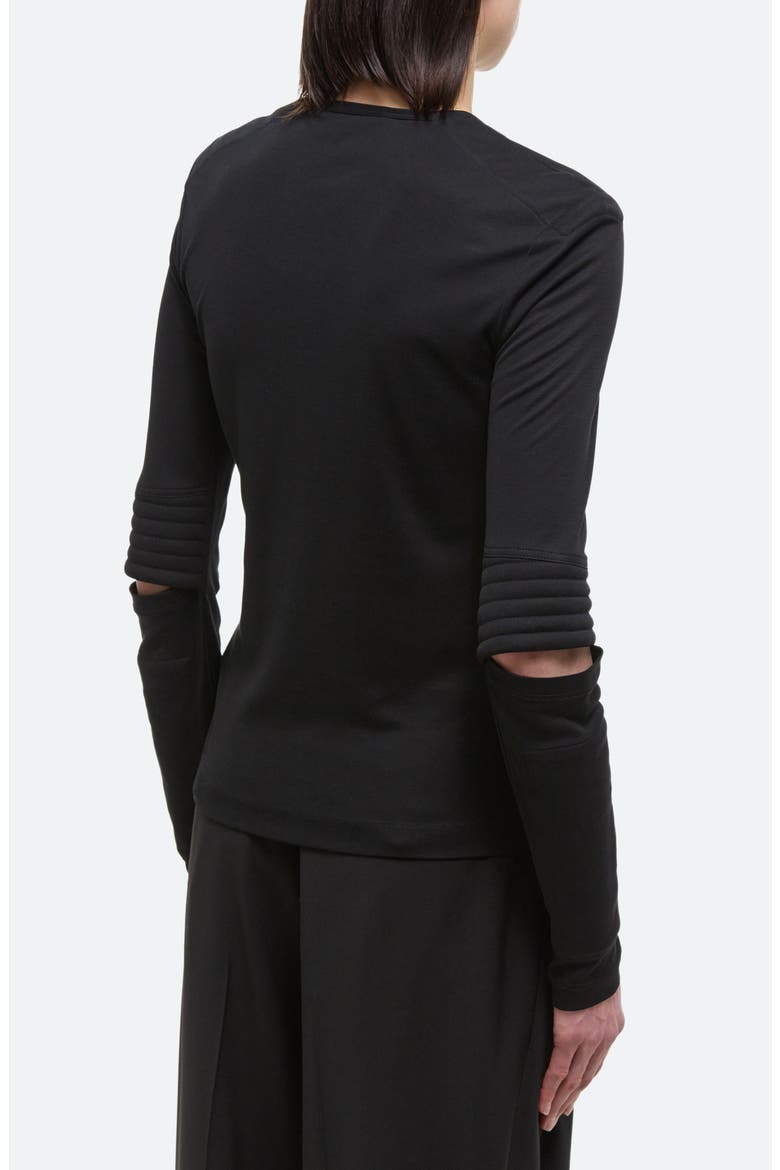 Astro Crew Silky Long Sleeve T-Shirt, Alternate, color, BLACK