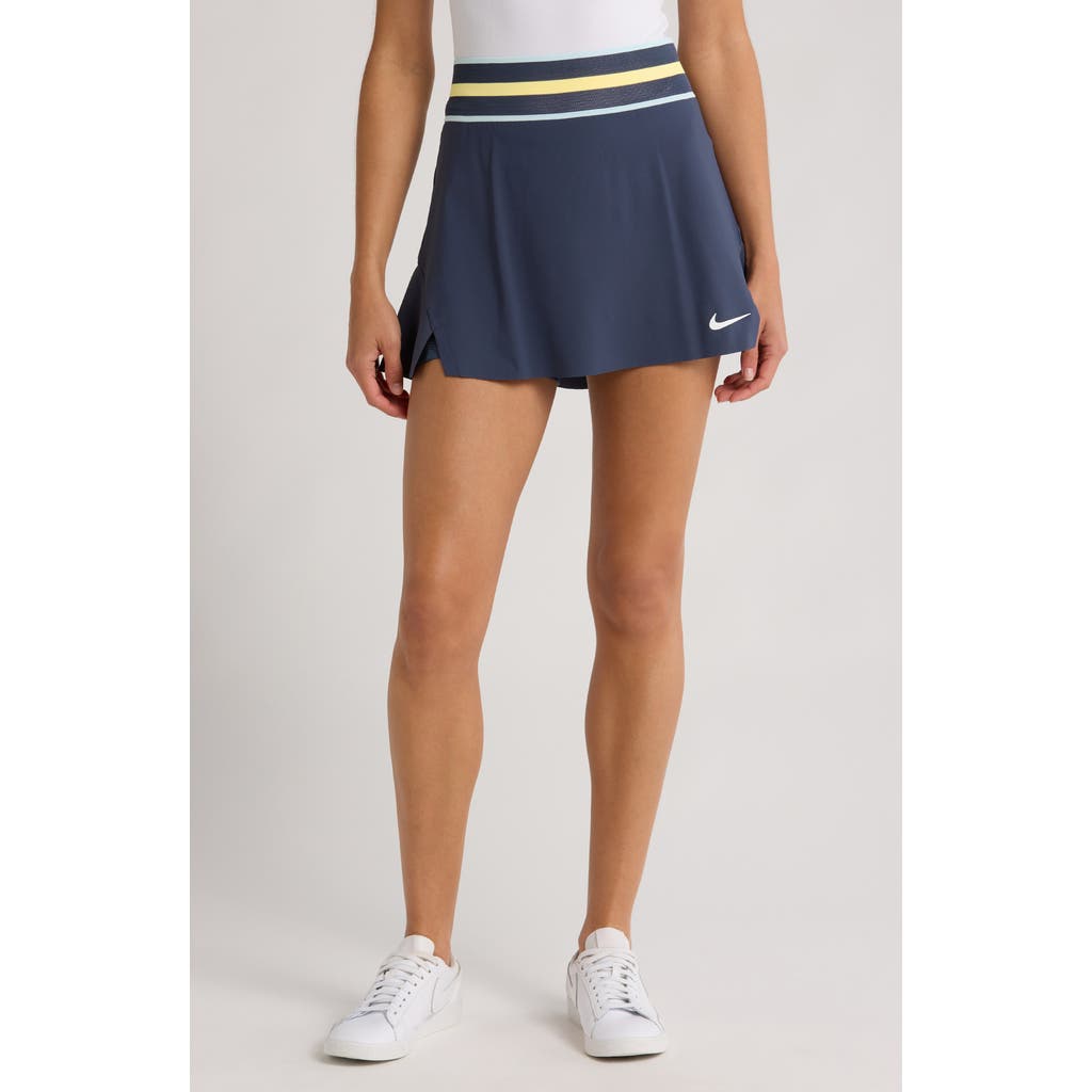 Nike Court Slam Dri-fit Tennis Skirt In Blue