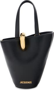 Jacquemus Le Petit Bambola Leather Bucket Bag
