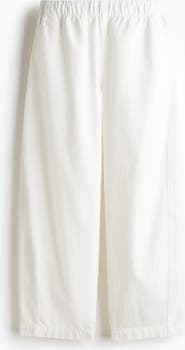 H&M Denim Barrel Trousers