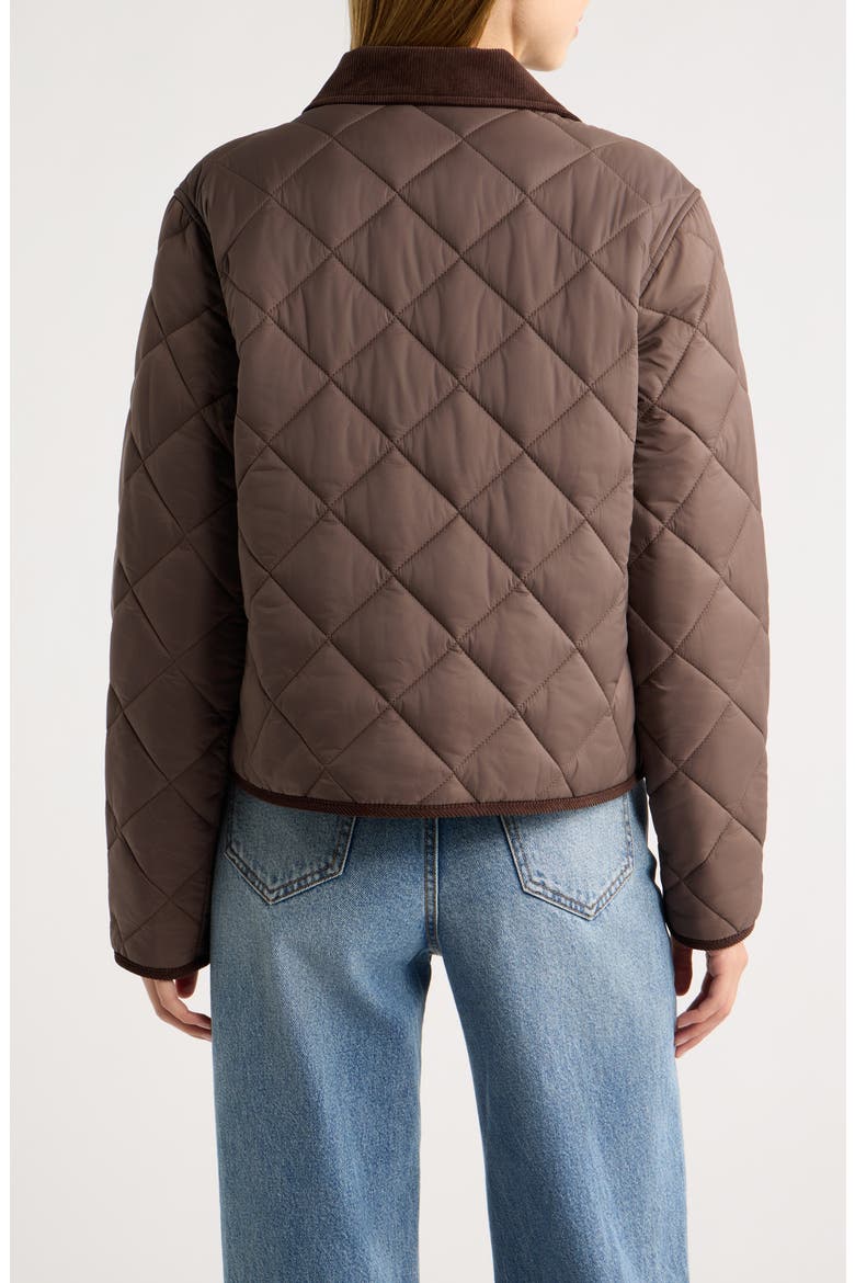 Norinda Quilted Jacket, Alternate, color, FRESH ESPRESSO