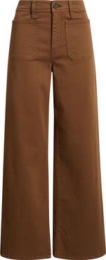FRAME Le Slim Palazzo Harbor Pocket High Waist Wide Leg Jeans