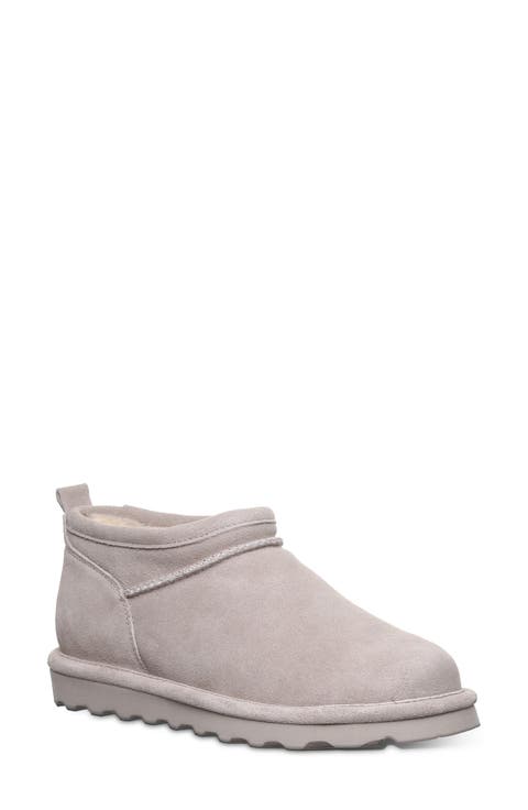 Super Shorty Genuine Shearling Lined Bootie (Women)
