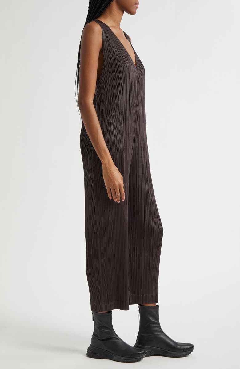 Pleats Please Issey Miyake Monthly Colors December Pleated Jumpsuit, Alternate, color,