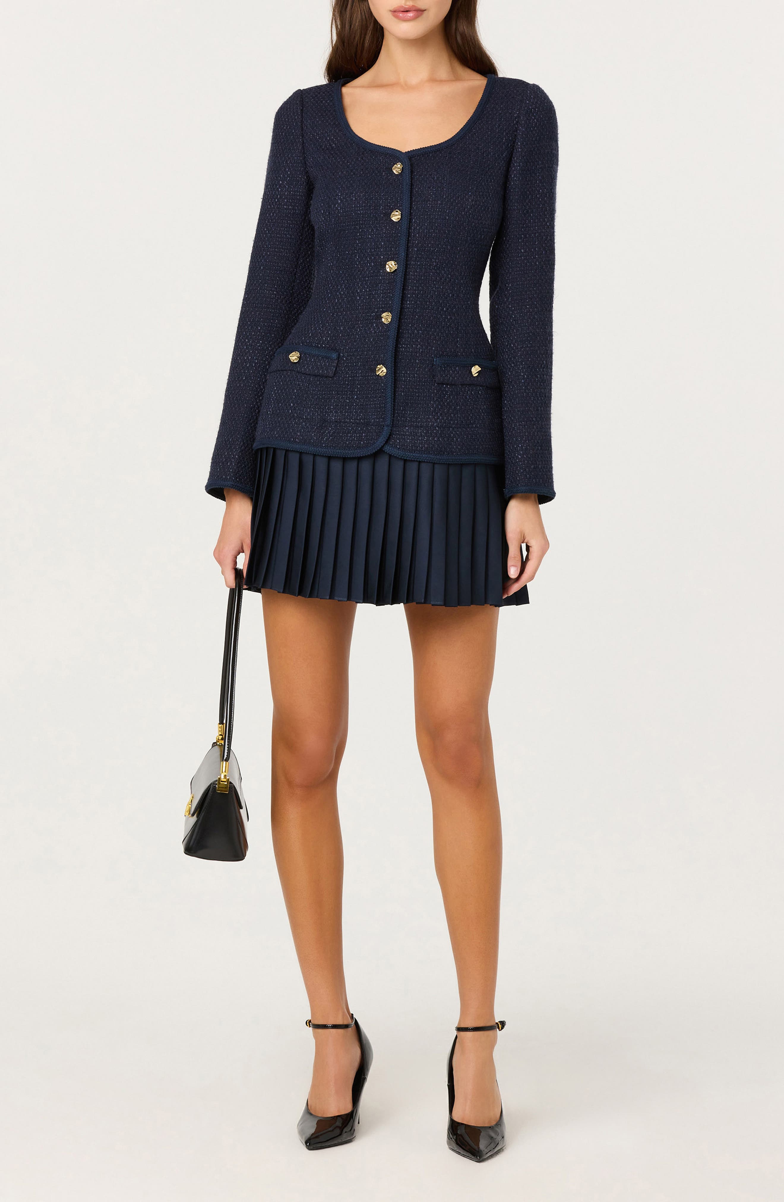 ASTR the Label Malorie Long Sleeve Dress