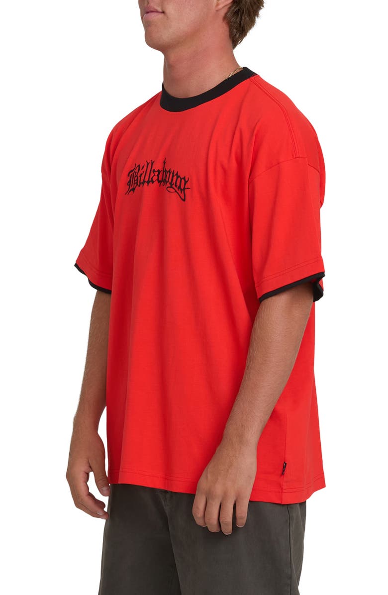 Billabong Immortal Tipper Graphic T-Shirt, Alternate, color, Deep Red