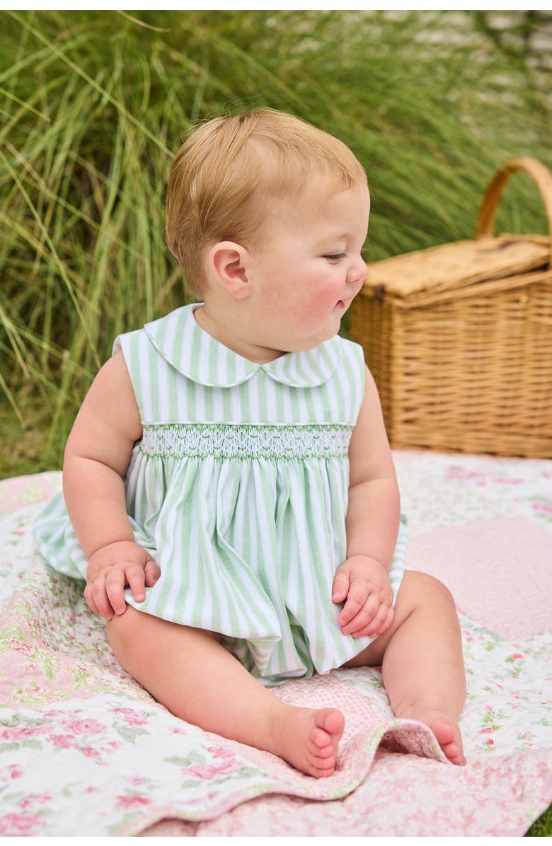 Little English Sleeveless Barrington Bubble, Alternate, color, Meriwether Stripe