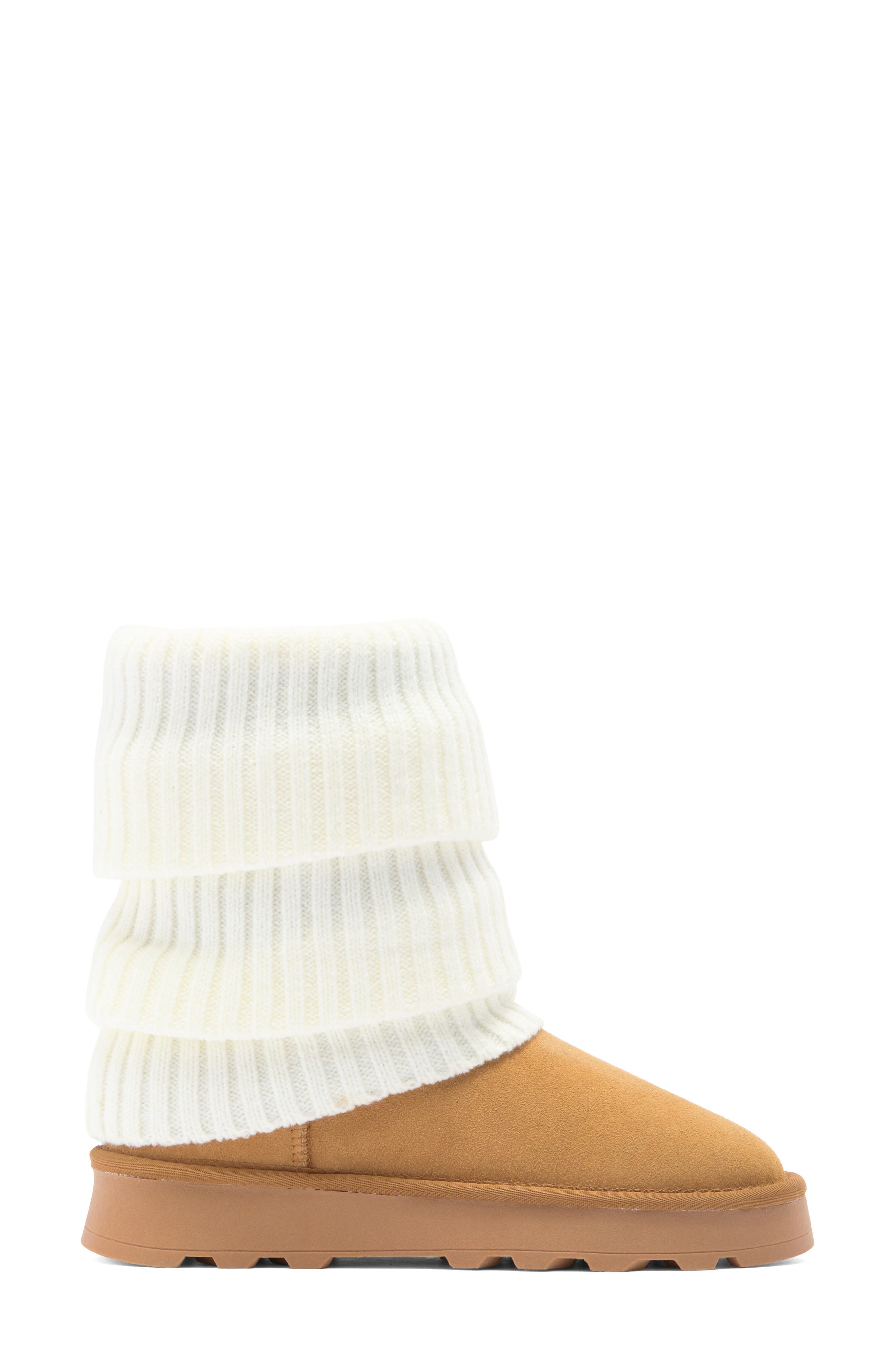 Steve Madden Alida Sweater Cuff Bootie, Alternate, color, 