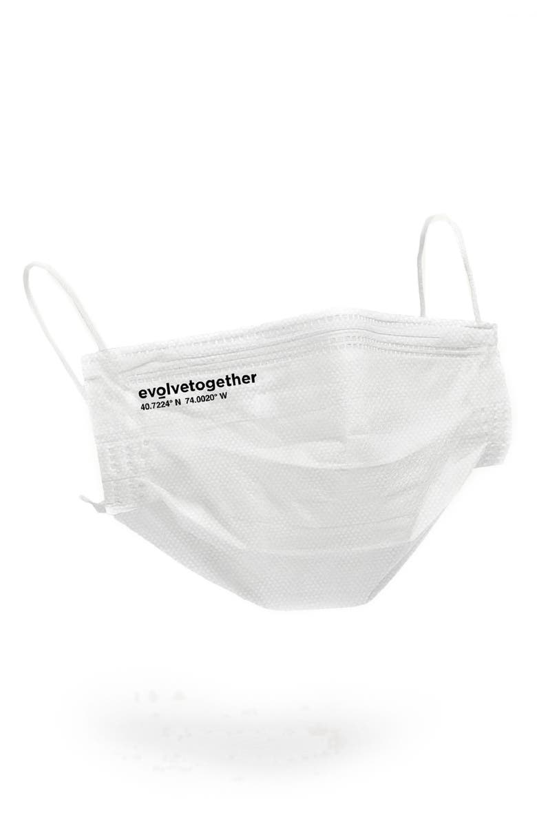 evolvetogether Multicolor 21-Pack Adult Pleated Disposable Face Masks, Alternate, color, 