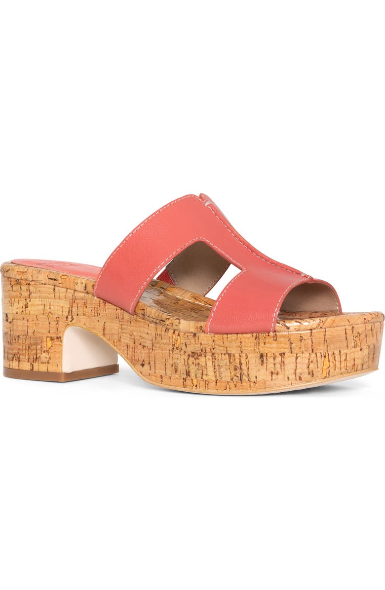 Donald Pliner Platform Sandal, Main, color, Coral