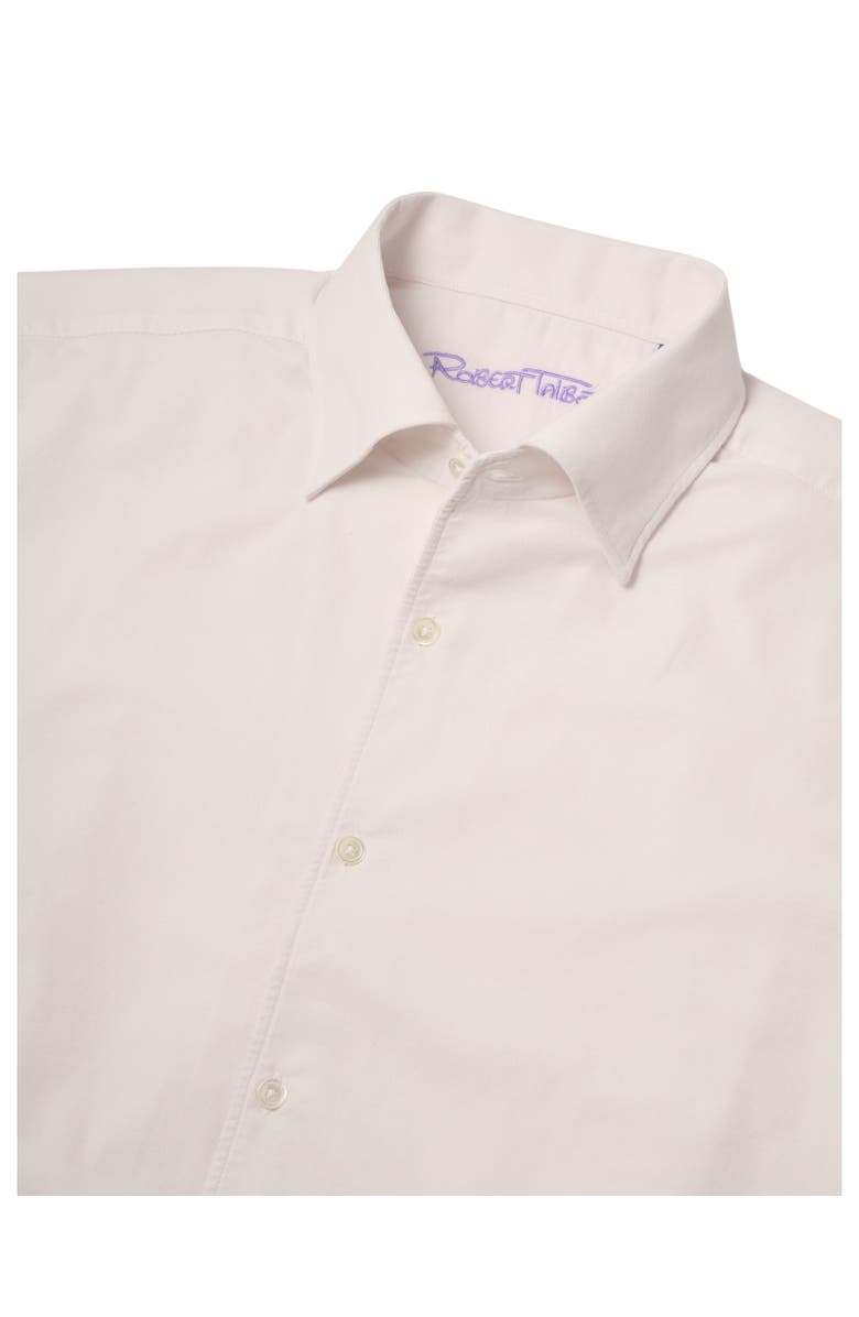 Robert Talbott Morgan Pinwale Corduroy Shirt, Alternate, color, Cream