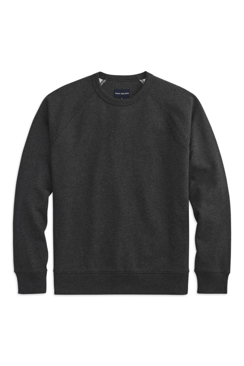 Vintage French Terry Sweatshirt, Alternate, color, CHARCOAL HEATHER