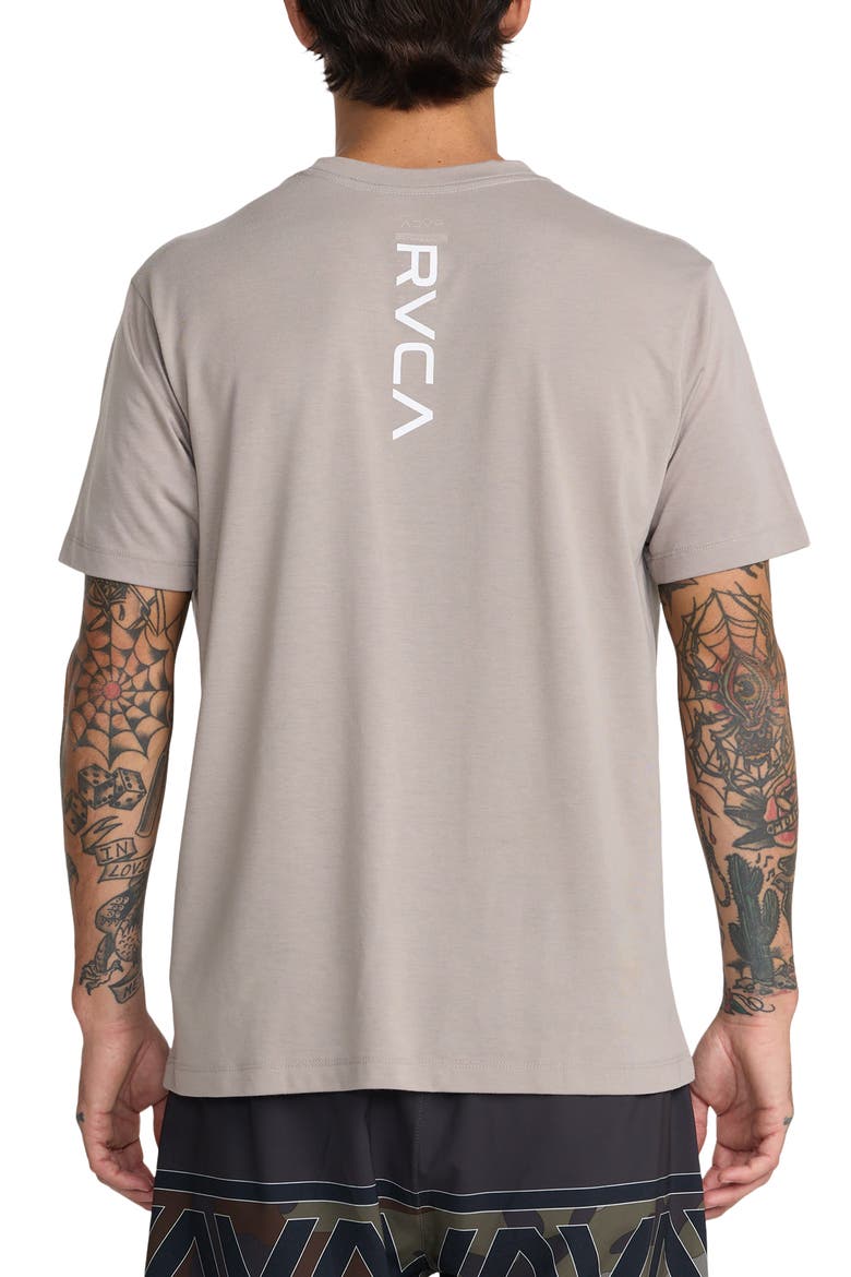 VA Mark Performance Graphic T-Shirt, Alternate, color, BROWN STONE