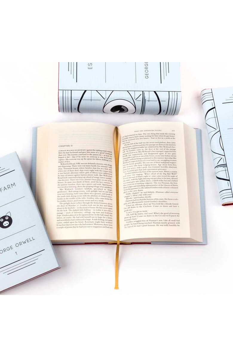 Juniper Books George Orwell Book Set, Alternate, color, Blue Grey