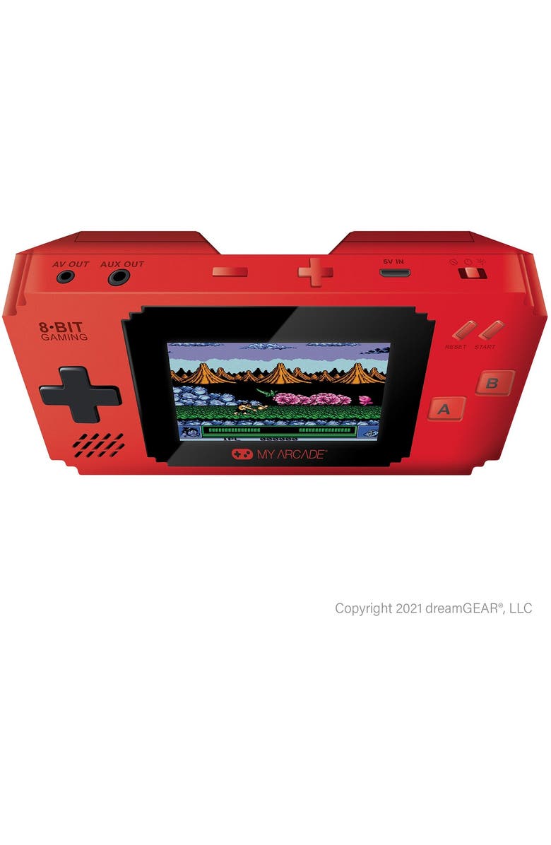 My Arcade Dgunl3202 Pixel Player Handheld Game Sys, Alternate, color, Multicolor