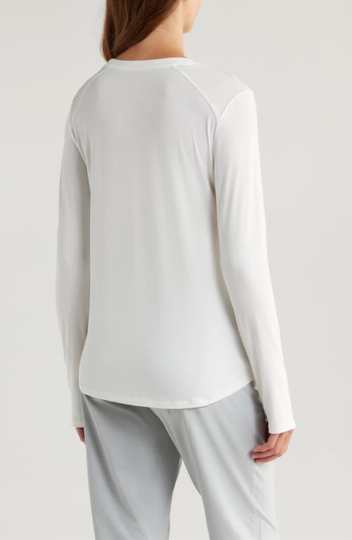 Free Fly Shade Long Sleeve Top In White