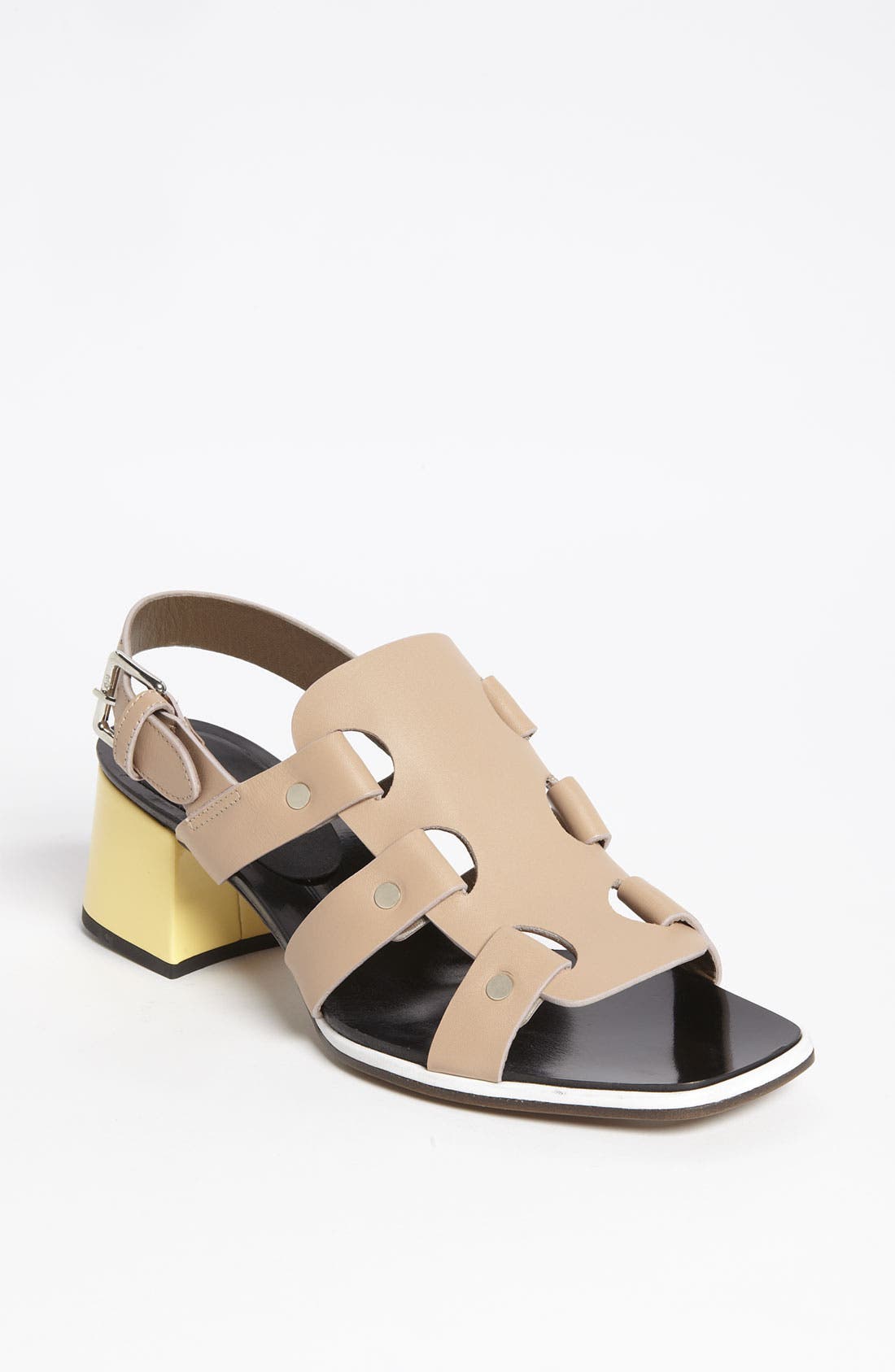 Marni Block Heel Sandal, Main, color, 