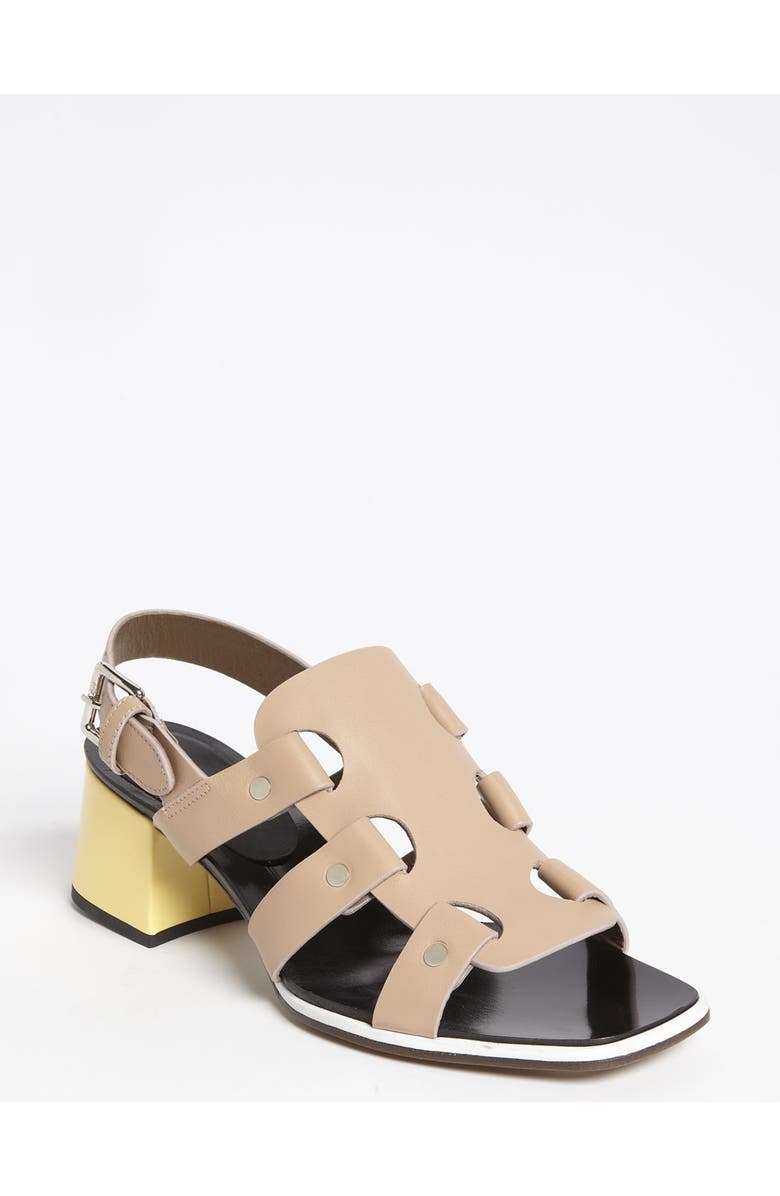 Marni Block Heel Sandal, Main, color,