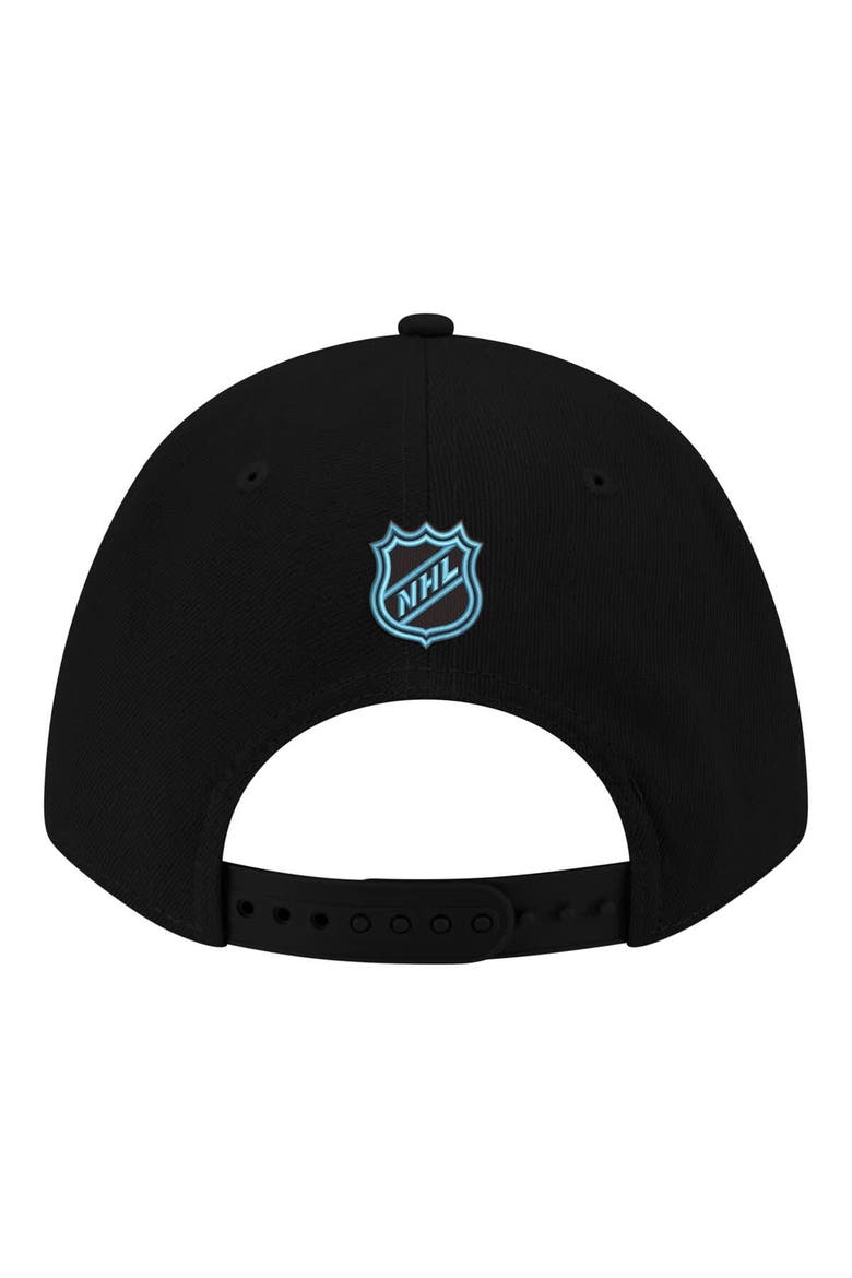 Men's New Era  Black Utah Mammoth COOLERA 9FORTY M-Crown Adjustable Hat, Alternate, color, Black