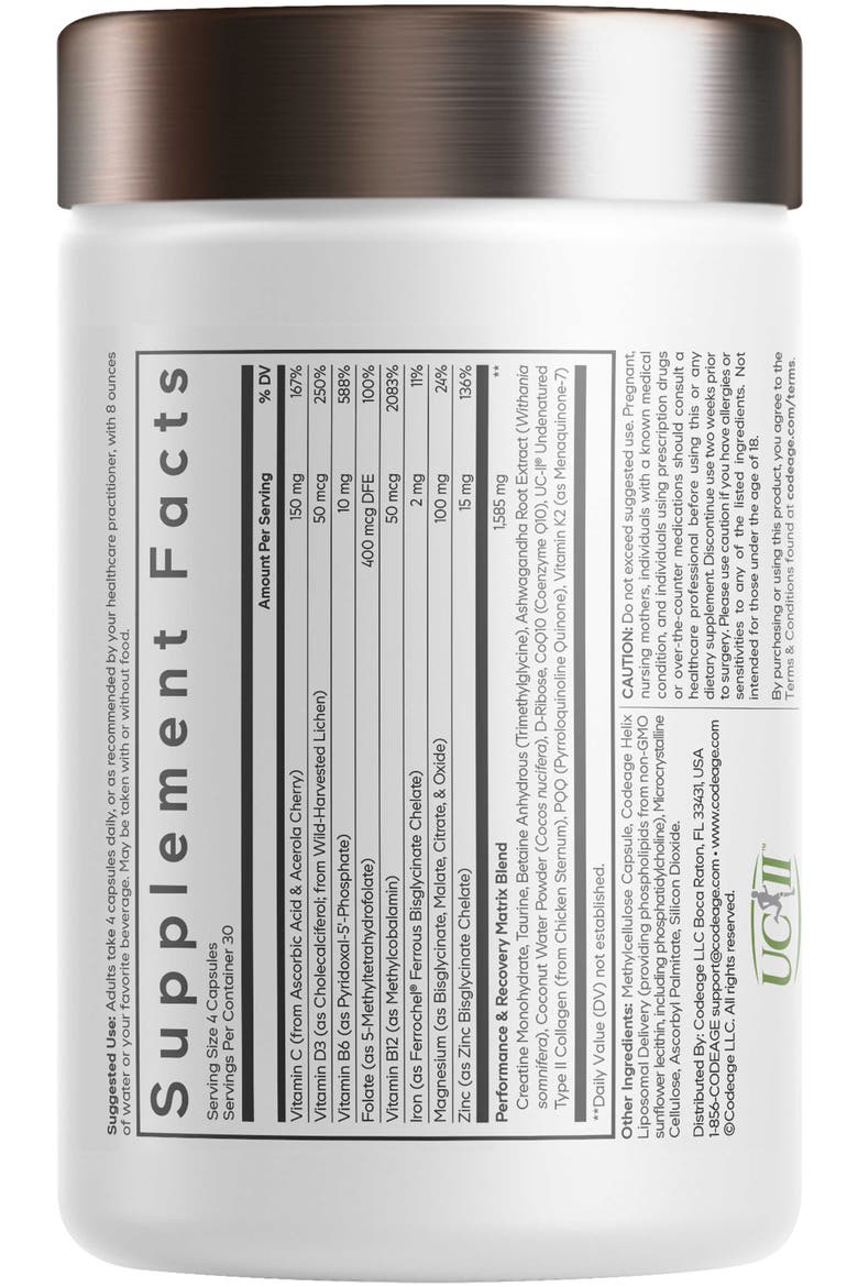 Athlete Multivitamin Platinum, Alternate, color, White