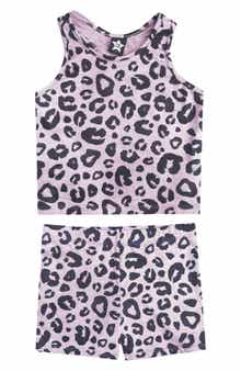PixieLane Kids' Cropped Tank & Shorts Set