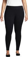 Lands' End Plus Size Starfish Mid Rise Knit Leggings