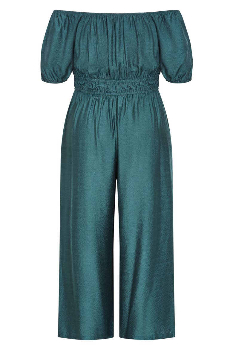 Erica Wide Leg Jumpsuit, Alternate, color, FOLIAGE GREEN