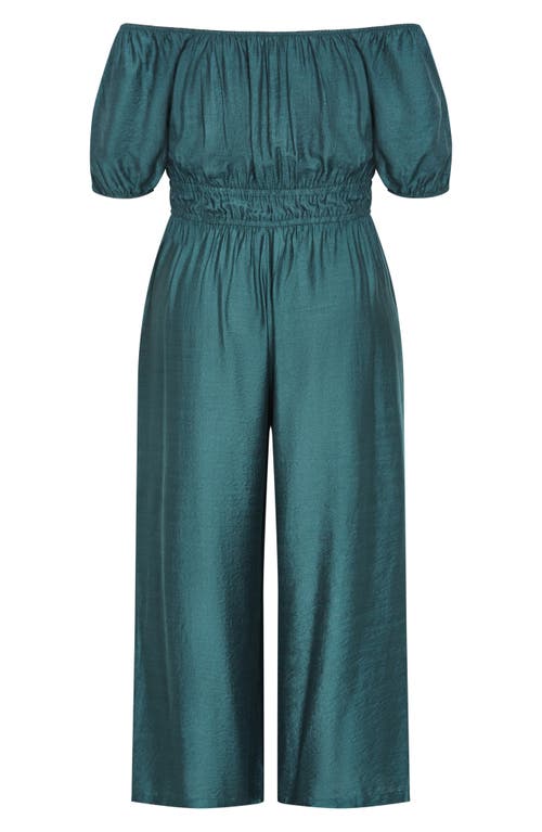 City Chic Erica Wide Leg Jumpsuit