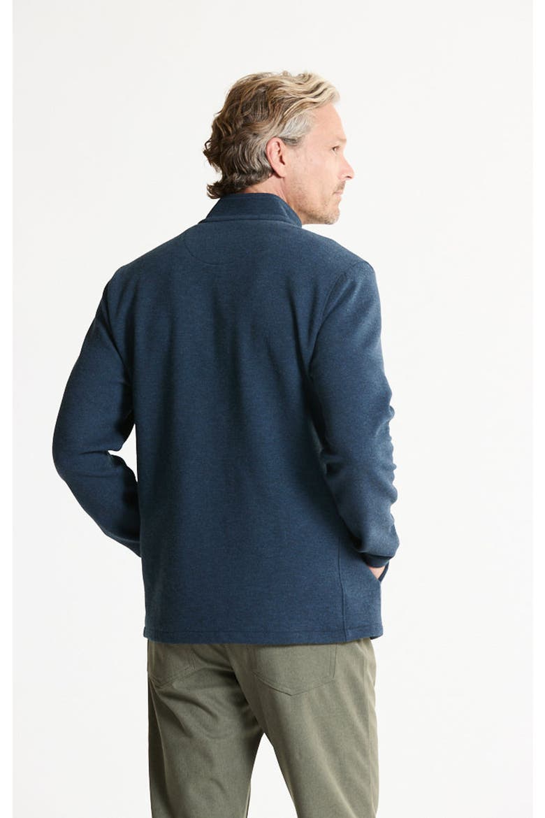 Brawny Rib Knit Full Zip, Alternate, color, BLUE