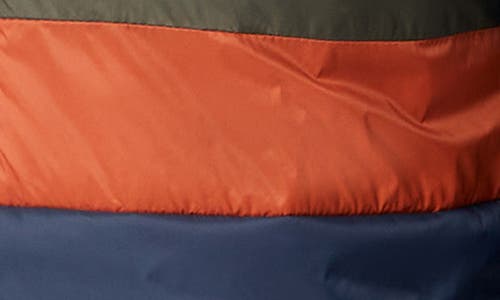 Free Country Colorblock Puffer Jacket In Blue