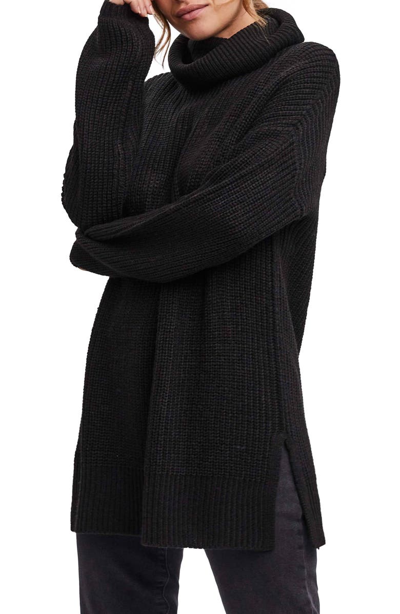 VERO MODA Sayla Cowl Neck Tunic Top, Alternate, color, 