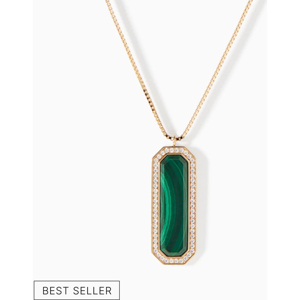 Ora Ana The Vial Necklace In Gold