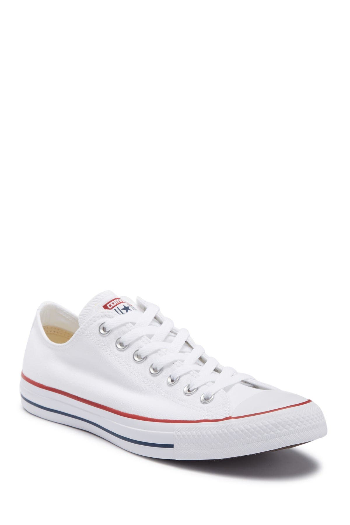 Chuck Taylor Low Sneaker, Main, color, OPTICAL WHITE