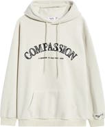 THE MAYFAIR GROUP Relaxed Compassion Embroidered Hoodie