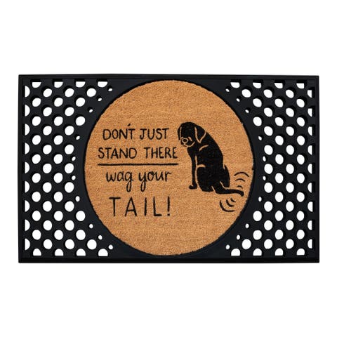 Convertible Wag Your Tail Entrance Mat