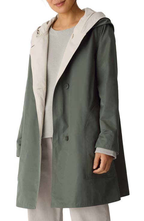 Hooded Reversible Coat