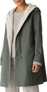 Eileen Fisher Hooded Reversible Coat