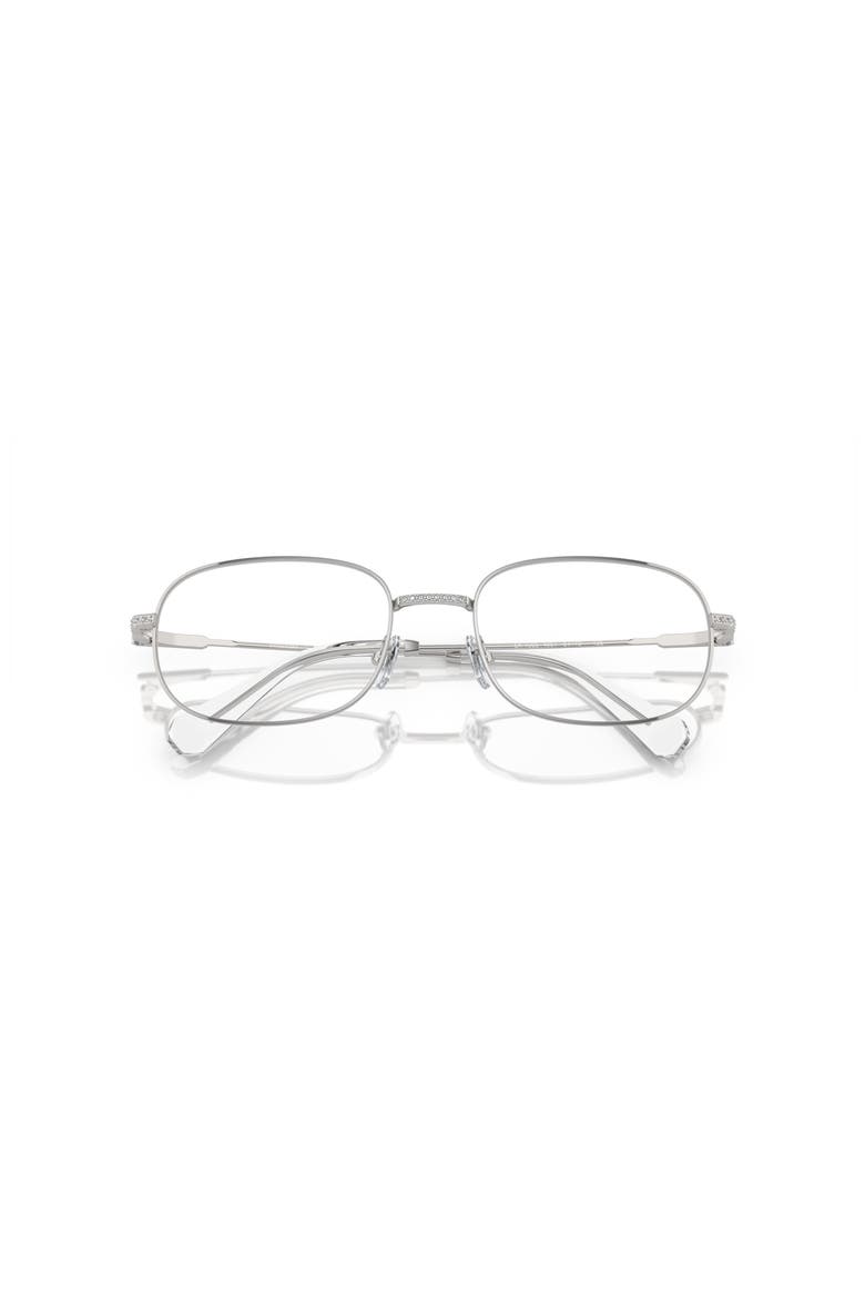 52mm Rectangle optical glasses, Alternate, color, Silver