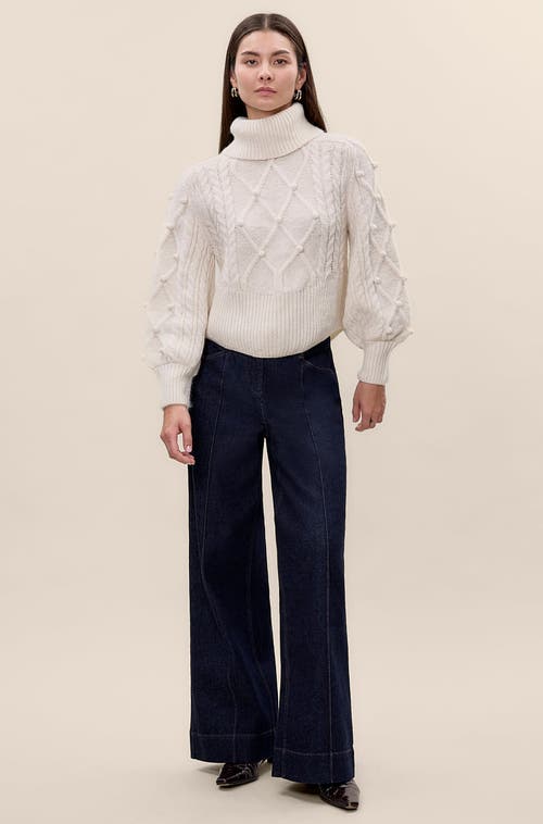Rebecca Taylor Petra Sweater In White