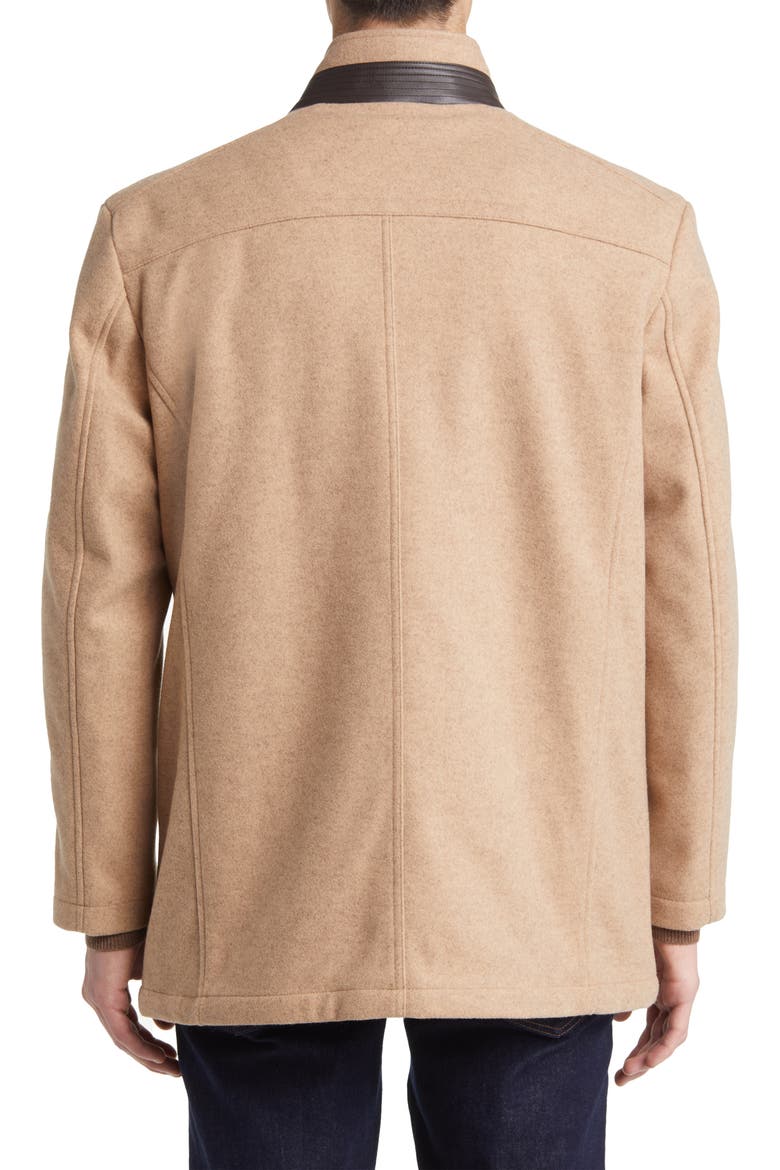 Upton Bib Insert Car Coat, Alternate, color, CAMEL